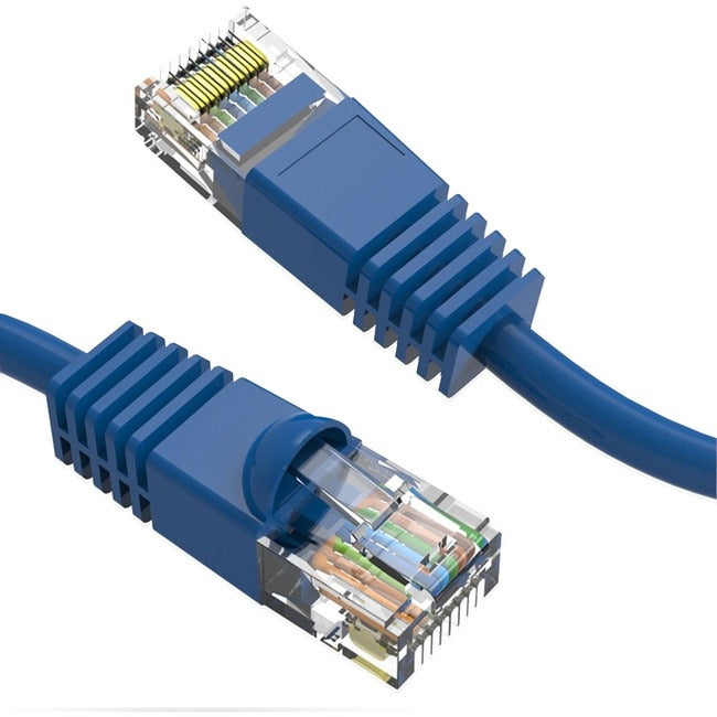 Axiom C6MB-B150-AX 150FT CAT6 UTP 550mhz Patch Cable Snagless Molded Boot (Blue)