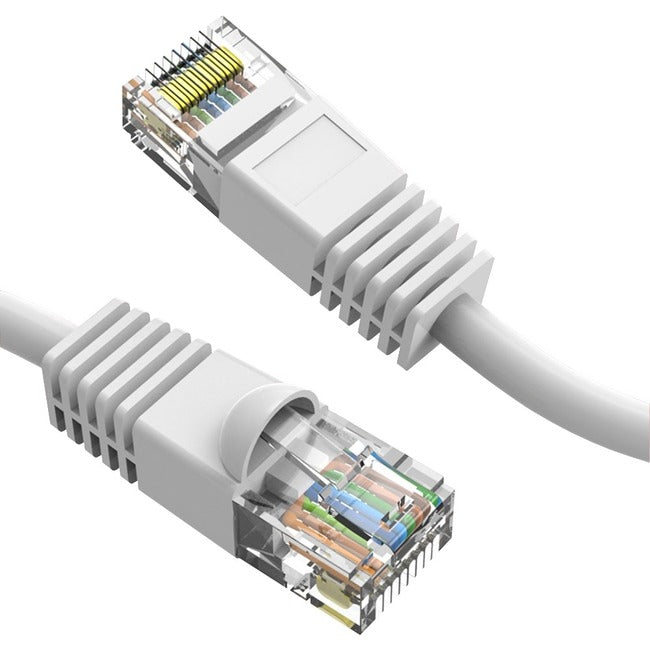 Axiom C6MB-W200-AX 200FT CAT6 UTP 550mhz Patch Cable Snagless Molded Boot (White)