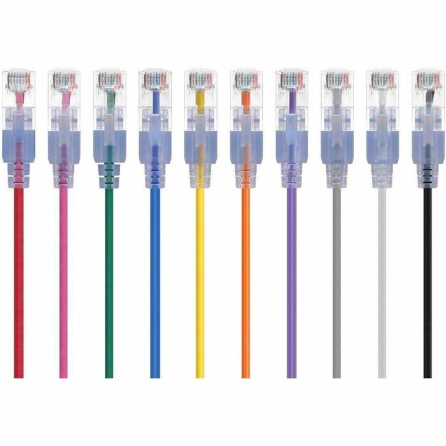 Monoprice, Inc. 29478 Monoprice SlimRun Patch UTP Category 6a Network Cable