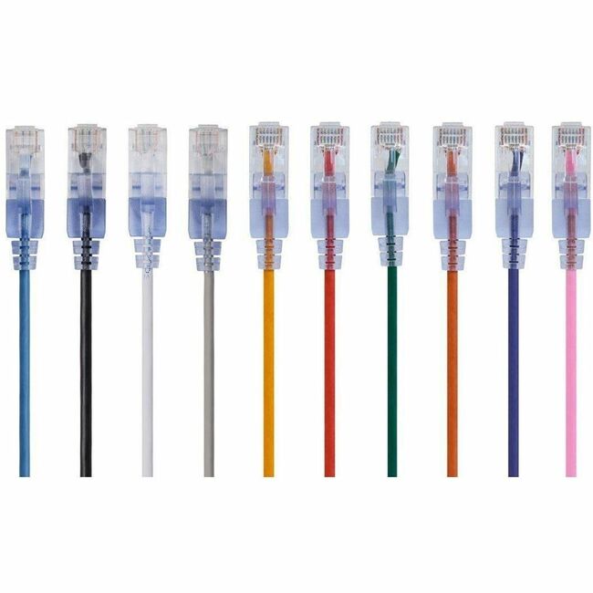 Monoprice, Inc. 29480 Monoprice SlimRun Patch UTP Category 6a Network Cable