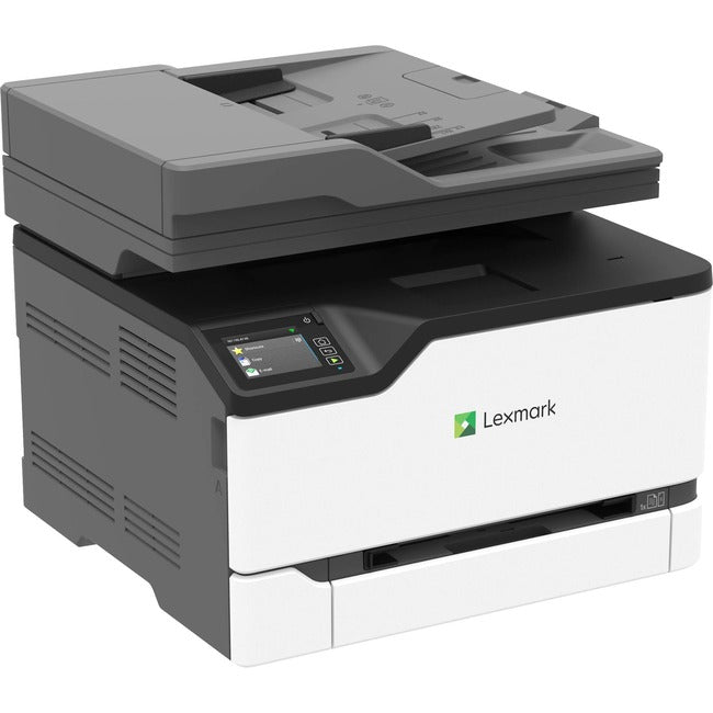 Lexmark 40N9370 CX431adw Laser Multifunction Printer-Color-Copier/Fax/Scanner-26 ppm Mono/26 ppm Color Print-2400x600 dpi Print-Automatic Duplex Print-75000 Pages-251 sheets Input-600 dpi Optical Scan-Color Fax-Wireless LAN