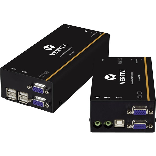 Vertiv LV3020P-001 Avocent LV3000 | IP KVM Extender | Dual VGA, USB, Audio (LV3020P-001)