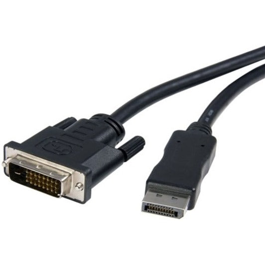 Axiom DPMDLDVIDM10-AX DisplayPort Male to Dual Link DVI-D Male Adapter Cable 10ft