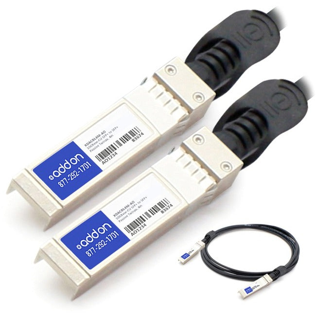 Axiom XDACBL4M-AX 10GBASE-CU SFP+ Passive DAC Twinax Cable Intel Compatible 4m