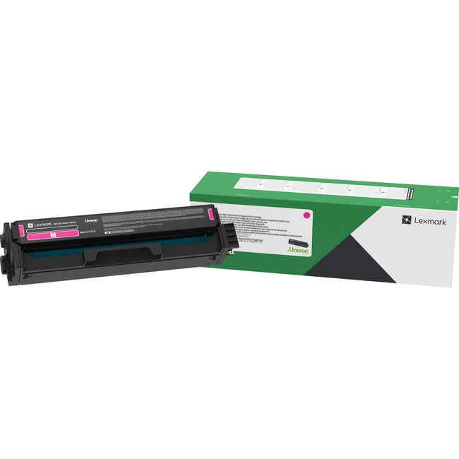 Lexmark C341XM0 Unison Original Extra High Yield Laser Toner Cartridge - Magenta - 1 Each