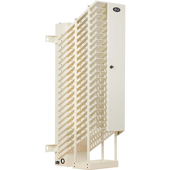 Eaton CST20AC Tripp Lite AC charging station tower with 20 open-frame cradles for Chromebooks in white