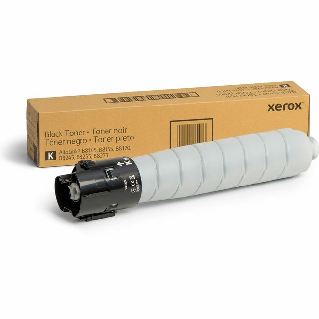 Xerox 006R01771 Genuine Xerox&reg; AltaLink&reg; B8100 Series Multifunction Printers? B8200 Series Multifunction Printers Black Toner Cartridge