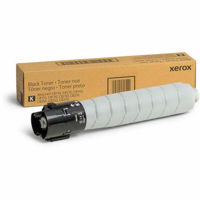 Xerox 006R01746 Genuine Xerox&reg; AltaLink&reg; C8100 Series Color Multifunction Printers? C8200 Series Color Multifunction Printers Black Toner Cartridge