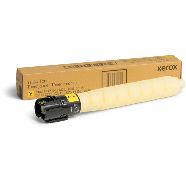 Xerox 006R01749 Genuine Xerox&reg; AltaLink&reg; C8100 Series Color Multifunction Printers? C8200 Series Color Multifunction Printers Yellow Toner Cartridge