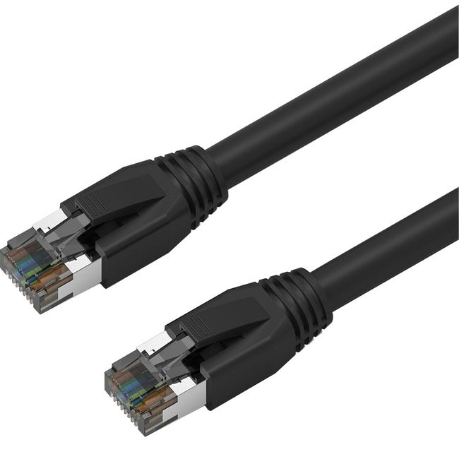 Axiom C8SBSFTP-K25-AX 25FT CAT8 2000mhz S/FTP Shielded Patch Cable Snagless Boot (Black)