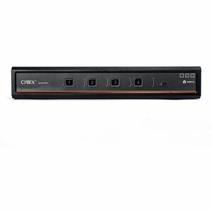 Vertiv SC940DPH-400 Cybex SC900 Secure KVM | Dual Head | 4 Port Universal DisplayPort | NIAP version 4.0 Certified