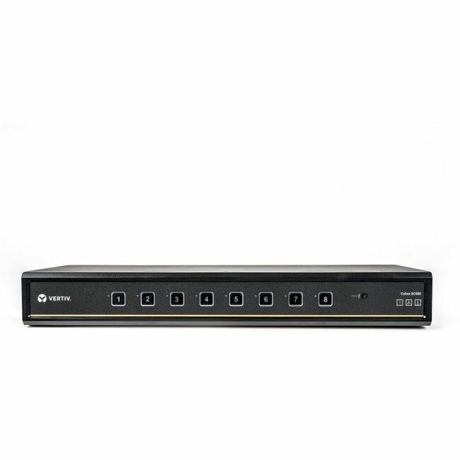 Vertiv SC985DPH-400 Cybex SC900 Secure KVM | Dual Head | 8 Port Universal and DPP | NIAP version 4.0 Certified