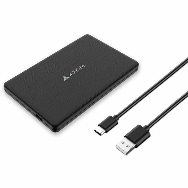 Axiom USBC31SSD6E2TB-AX 2 TB Portable Solid State Drive - 2.5" External - SATA (SATA/600) - Black
