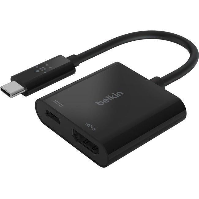 Belkin International INC AVC002BTBK Belkin USB-C to HDMI + Charge Adapter
