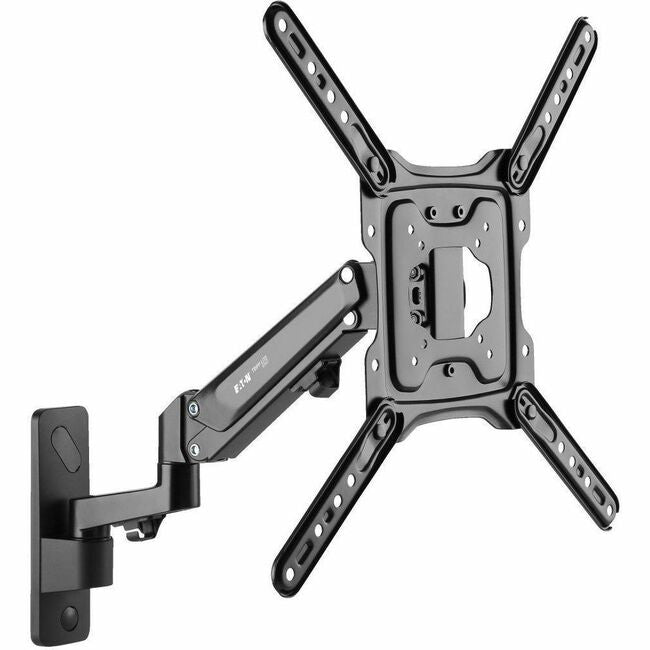 Eaton Tripp Lite full-motion TV wall mount with articulating arm for 23 to 55-inch flat-screen displays, mounting kit.