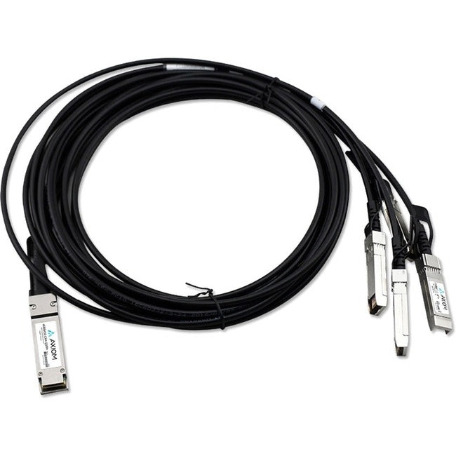 Axiom QSFP-4SFP25G-CU5M-AX 100GBASE-CR4 QSFP28 to 4 SFP28 Passive DAC Cisco Compatible 5m