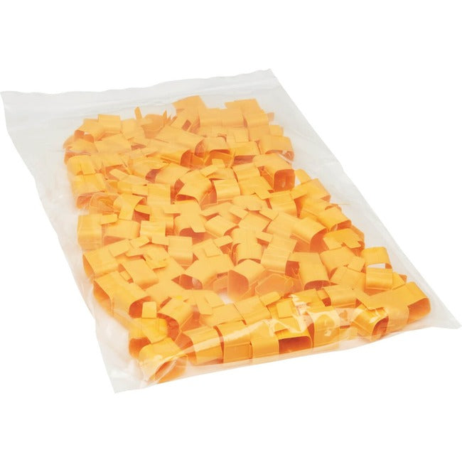 Eaton PLC20YW yellow C19 to C20 power cord connector inserts, Tripp Lite Series plug-locks, 100-pack, for secure power connections