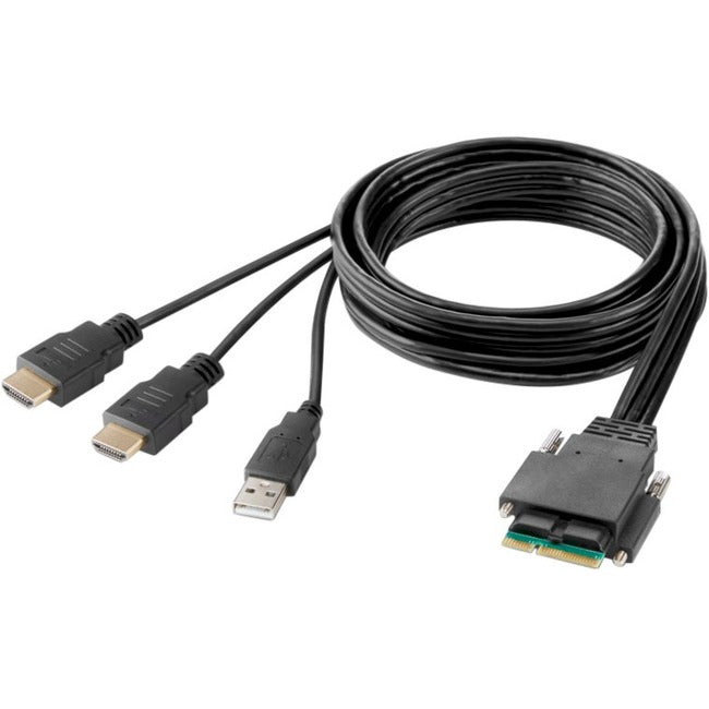 Belkin International INC F1DN2MOD-HC-H06 Belkin Modular HDMI Dual-Head Host Cable 6 ft.