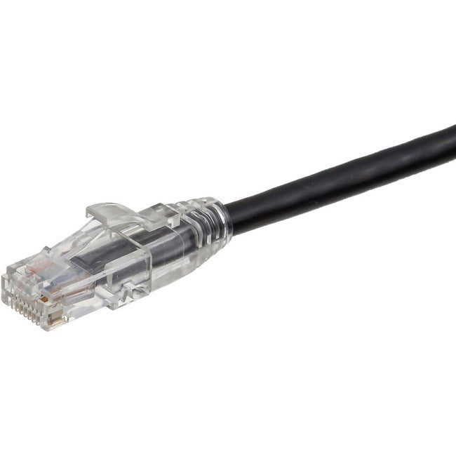 Axiom AXG99580 50FT CAT6 UTP 550mhz Patch Cable Clear Snagless Boot (Black) - TAA Compliant