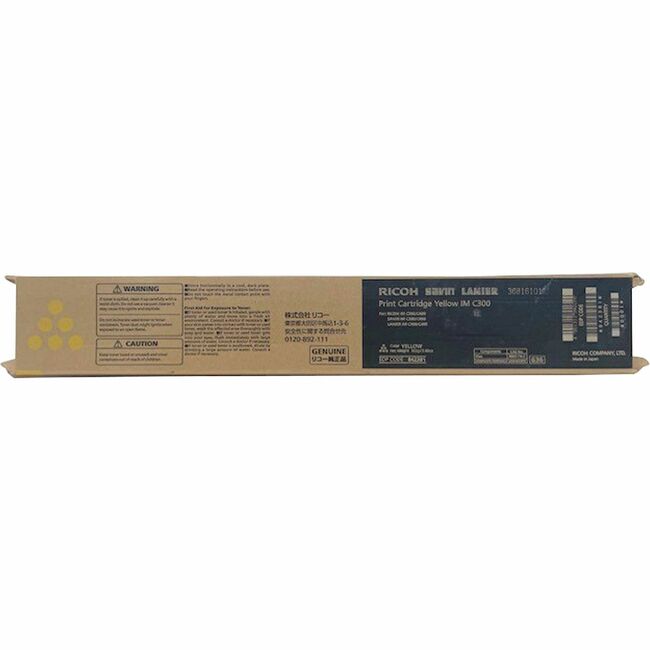 Ricoh 842381 Original Laser Toner Cartridge - Yellow - 1 Each