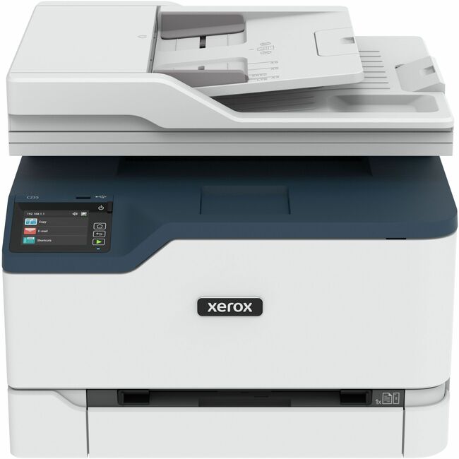 Xerox C235/DNI C235 Color Multifunction Printer, Print/Copy/Scan/Fax, Up To 24ppm, Letter/Legal, Automatic 2-Sided Print, USB/Ethernet/Wi-Fi, 250-Sheet Tray, 110V
