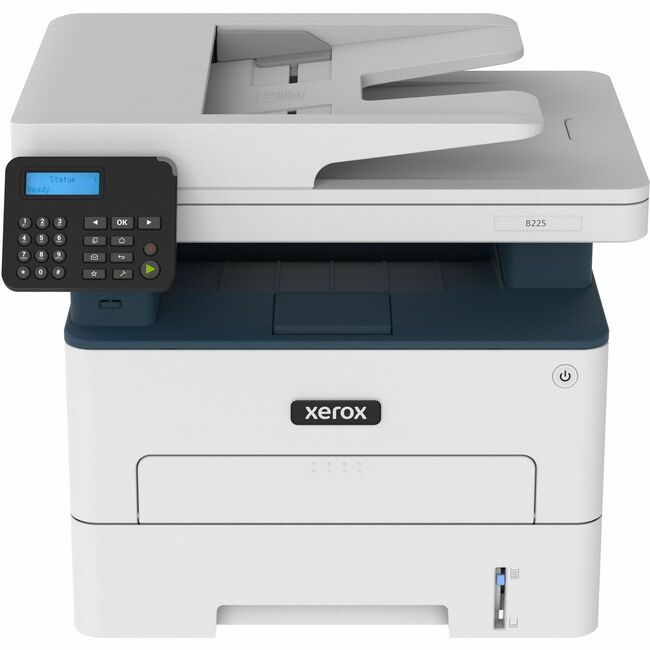 Xerox B225/DNI B225 Multifunction Printer, Print/Copy/Scan, Up To 36 ppm, Letter/Legal, USB/Ethernet And Wireless, 250-Sheet Tray, Automatic 2-Sided Printing, 110V