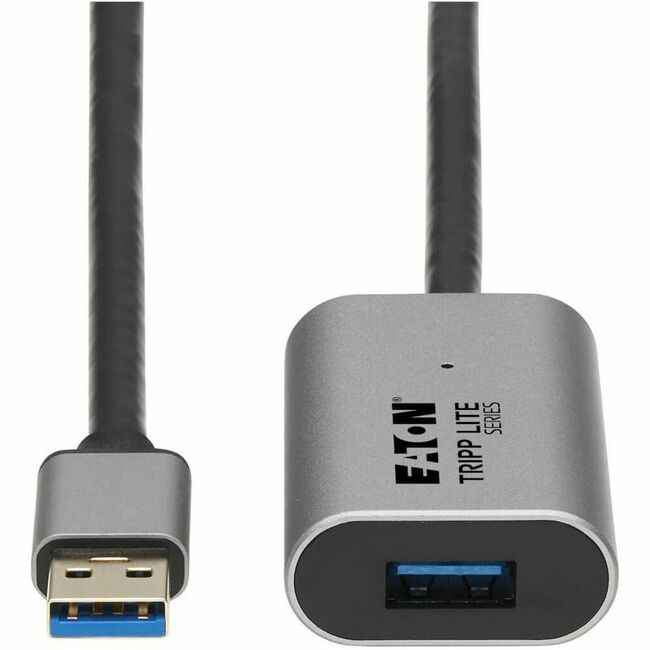 Eaton U330-10M-AL Tripp Lite USB 3.2 Gen 1 active extension repeater cable, 10m, aluminum housing, A M/F connector