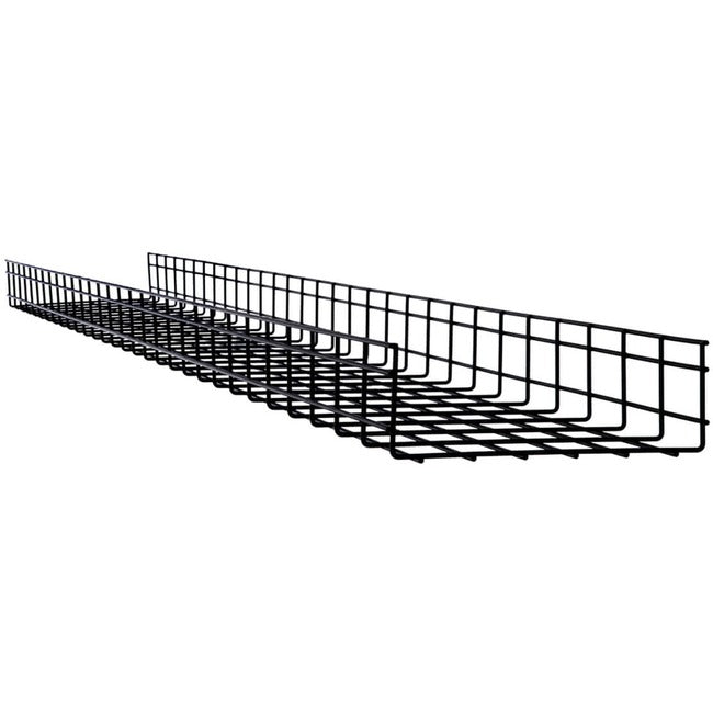 Eaton Tripp Lite Series wire mesh cable tray, 12x4x10 ft, 6-pack, for cable management and organization in electrical setups.