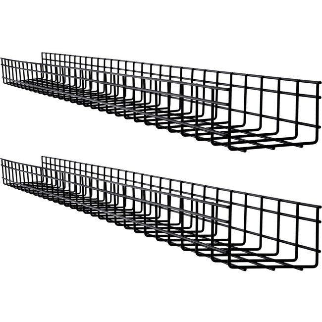 Eaton Tripp Lite Series wire mesh cable tray, 150x100x1500mm, 2-pack, for cable management in electrical installations.