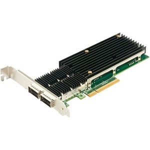 Axiom PCIE4-2QSFP28-AX 100Gbs Dual Port QSFP28 PCIe 4.0 x16 NIC Card - PCIE4-2QSFP28-AX