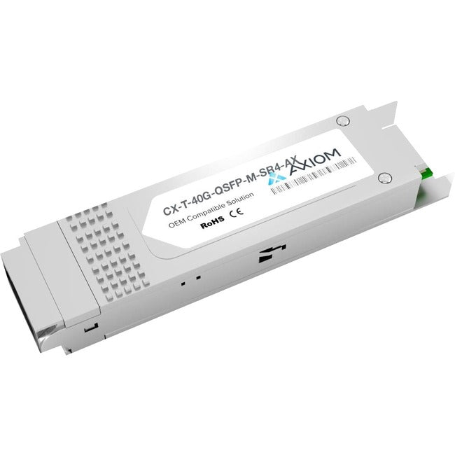 Axiom CX-T-40G-QSFP-M-SR4-AX 40GBASE-SR4 QSFP+ Transceiver for Cumulus - CX-T-40G-QSFP-M-SR4