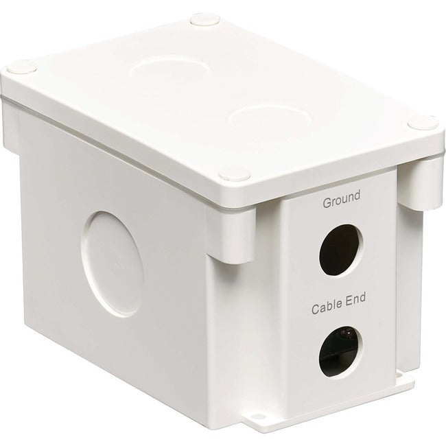 Eaton B110-SP-CAT-OD2 outdoor in-line PoE surge protector with IP68 rating, Cat5e/6, 1 Gbps, IEC compliant, TAA, 110 punch down