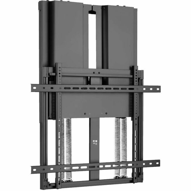 Eaton Tripp Lite height-adjustable TV wall mount for 70° to 90° flat-panel displays, featuring sturdy mounting hardware and adjustable arm.