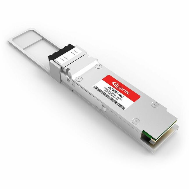 Accortec Incorporated 407-BBXT-ACC Accortec 40GbE QSFP+ Bidi Transceiver LC Duplex MMF Dell Compatible