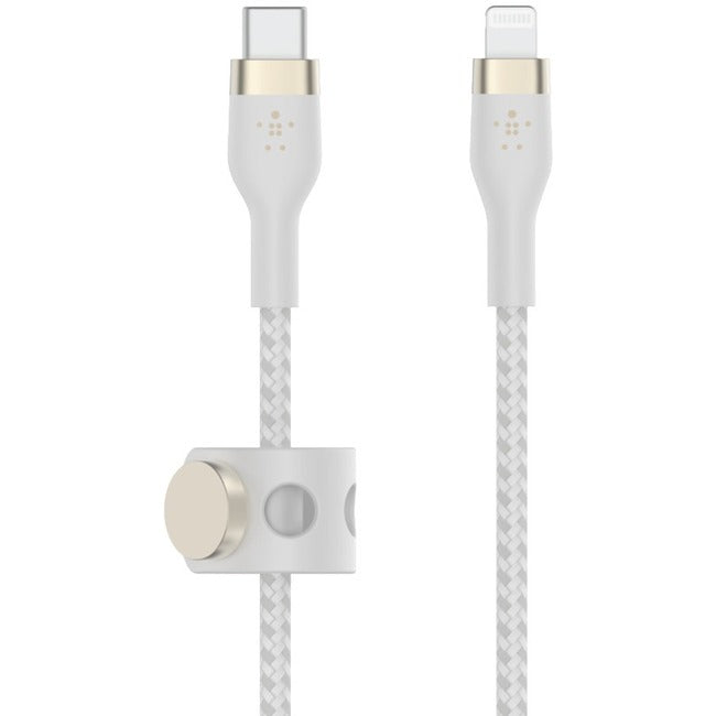 Belkin International INC CAA011BT2MWH Belkin USB-C Cable with Lightning Connector