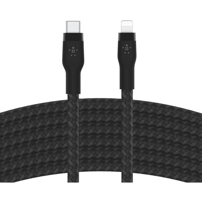 Belkin International INC CAA011BT3MBK Belkin USB-C Cable with Lightning Connector