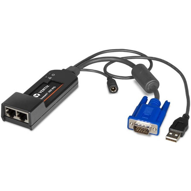Vertiv ADX-IPIQ-400 Avocent IPIQ IP KVM Device | IT Management | Remote KVM Access | KVM over IP| VGA | 2-Year Factory Warranty - Optional Extended Warranty Available (ADX-IPIQ-400)