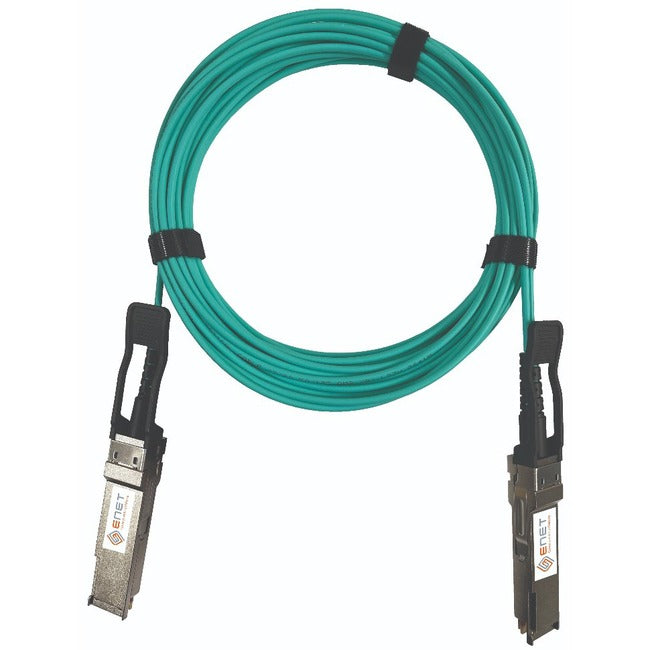 Enet Solutions, Inc. MFA1A00-E020-ENC ENET Mellanox Compatible MFA1A00-E020 TAA Compliant Functionally Identical 100GBASE-AOC QSFP28 to QSFP28 Infiniband EDR LSZH 20m