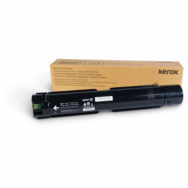 Xerox 006R01824 Genuine Xerox&reg; VersaLink&reg; C7100 Series Color Multifunction Printers Black Extra High capacity Toner Cartridge (31300 Pages) - 006R01824