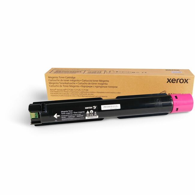 Xerox 006R01826 Genuine Xerox&reg; VersaLink&reg; C7100 Series Color Multifunction Printers Magenta Extra High capacity Toner Cartridge (18500 Pages) - 006R01826
