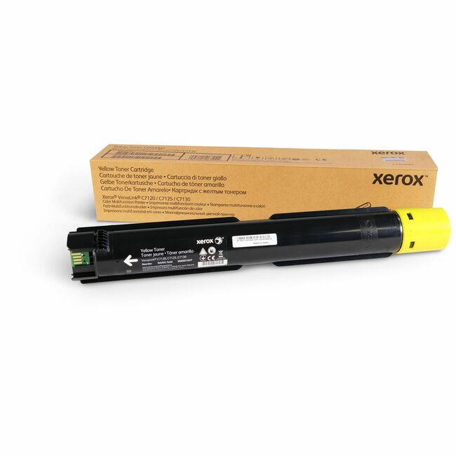 Xerox 006R01827 Genuine Xerox&reg; VersaLink&reg; C7100 Series Color Multifunction Printers Yellow Extra High capacity Toner Cartridge (18500 Pages) - 006R01827