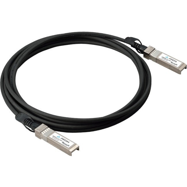 Axiom 407-BBBK-AX 10GBASE-CU SFP+ Passive DAC Twinax Cable Dell Compatible 1m