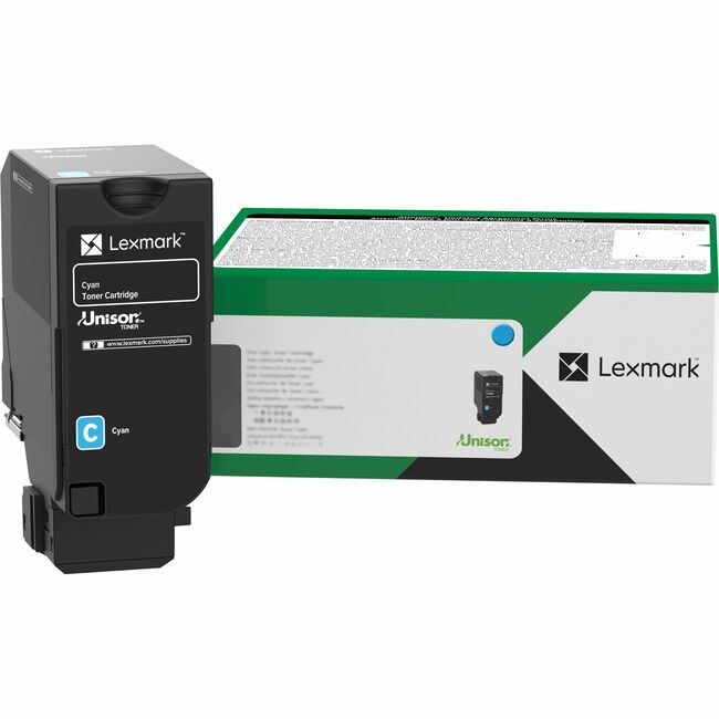 Lexmark 71C10C0 Unison 735 Original Laser Toner Cartridge - Cyan - 1 Each