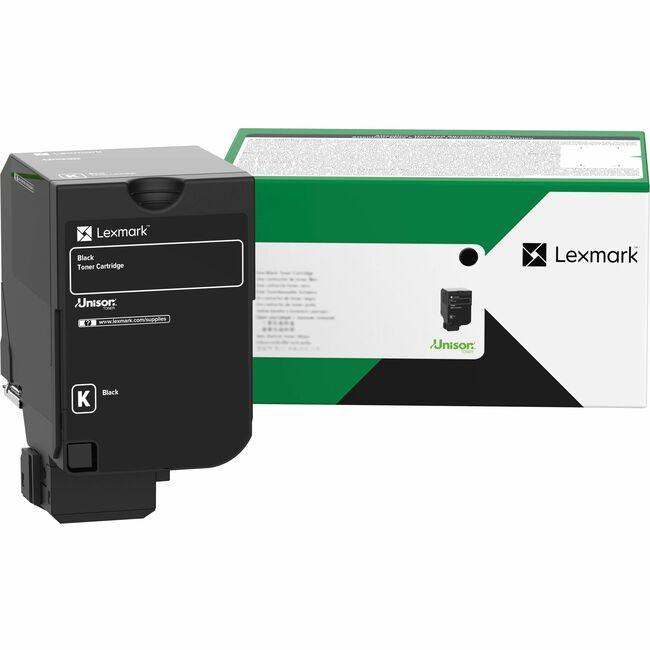Lexmark 71C10K0 Unison Original Laser Toner Cartridge - Black - 1 Each