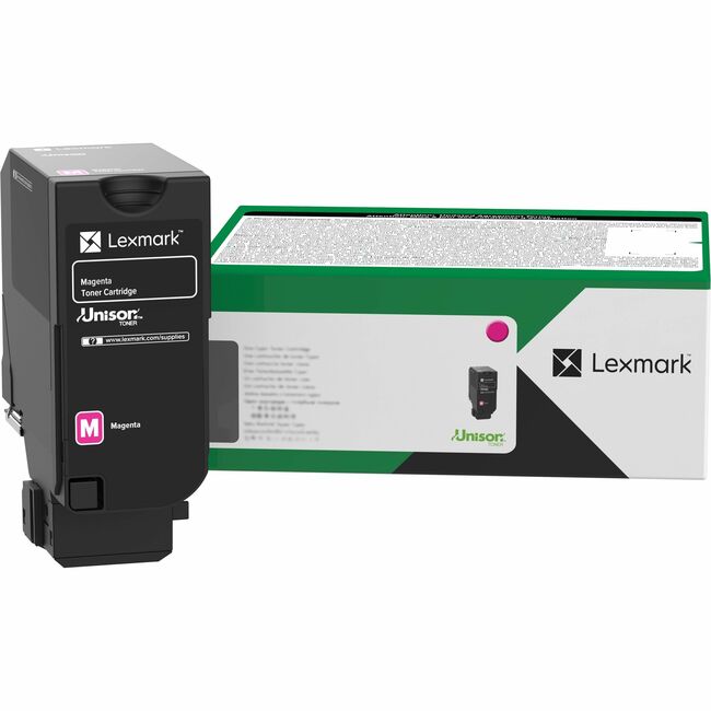Lexmark 71C10M0 Unison Original Laser Toner Cartridge - Magenta - 1 Each