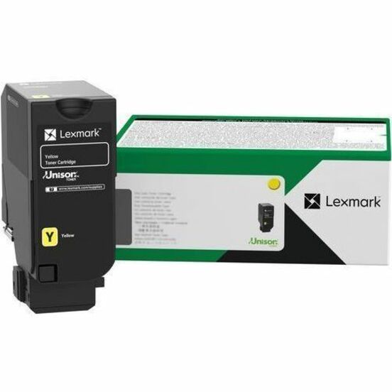 Lexmark 71C1HY0 Unison Original Laser Toner Cartridge - Yellow Pack