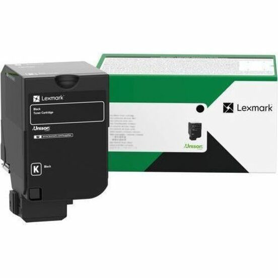 Lexmark 81C1XK0 Unison Original Laser Toner Cartridge - Black - 1 Each