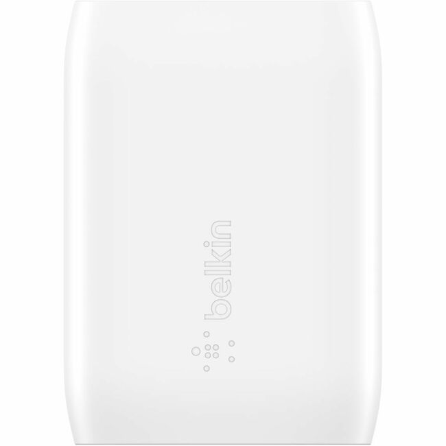 Belkin International INC WCA005DQ1MWH-B6 Belkin 30W USB-C PD 3.0 PPS Wall Charger + 3.3ft USB-C to USB-C Cable - Fast Charging - White