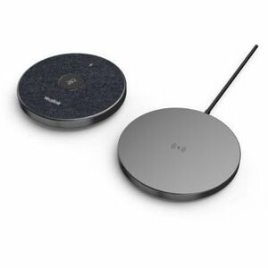 Teledynamic YEA-VCM36-W-PACKAGE Yealink VCM36-W Wired/Wireless Full Duplex Microphone for Video Conferencing, Meeting Room, Conference Room, Tablet, Computer, Camera, Live Streaming, Podcasting, Video Recording, Smartphone