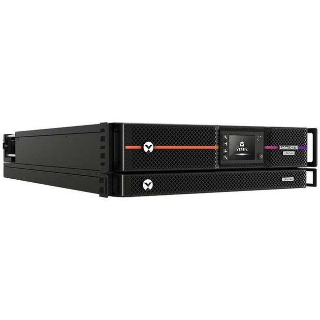 Vertiv GXT5LI-6000MVRT3UXLN Liebert GXT5 Lithium-Ion Online UPS 6000VA/6000W 120V/208V Rack/Tower UPS